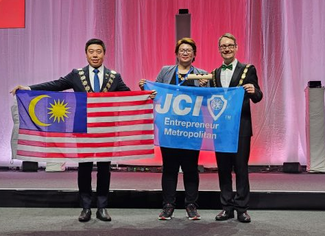 光华日报 coverage of Joyline Chai JCI appointment